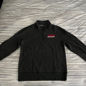 ESPN Gymnastics Embroidered New Era 1/4 Zip Pullover Sweatshirt